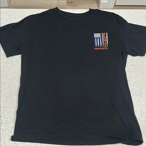 Black T-Shirt with Graphic Print